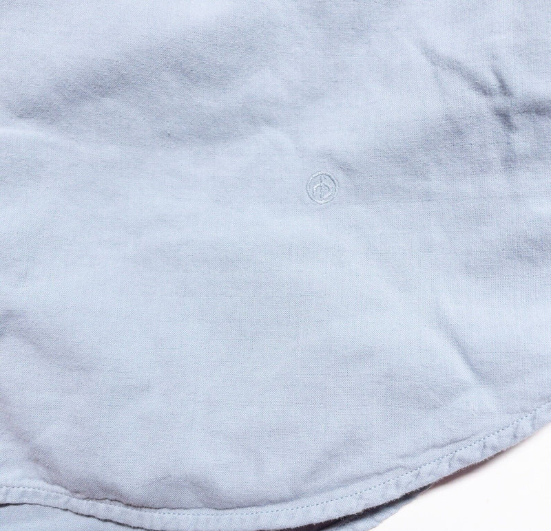 Rag & Bone Standard Issue Shirt Men's Medium Long Sleeve Button-Up Light Blue