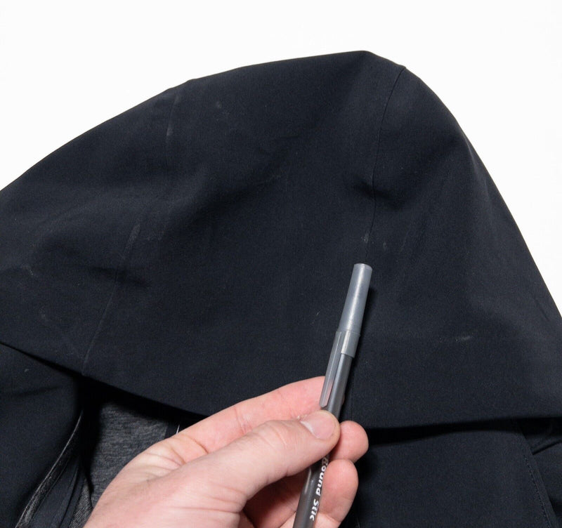 The North Face Jacket Women's Small Apex Flex Gore-Tex Full Zip Hooded Dark Gray