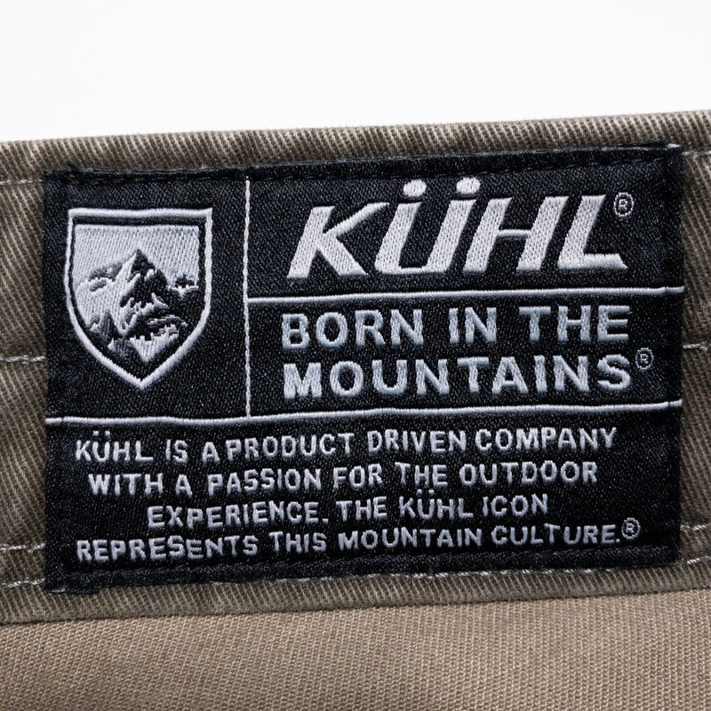 Kuhl Rydr Pants Men's 40x32 Brown Vintage Patine Dye Outdoor Hiking Workwear