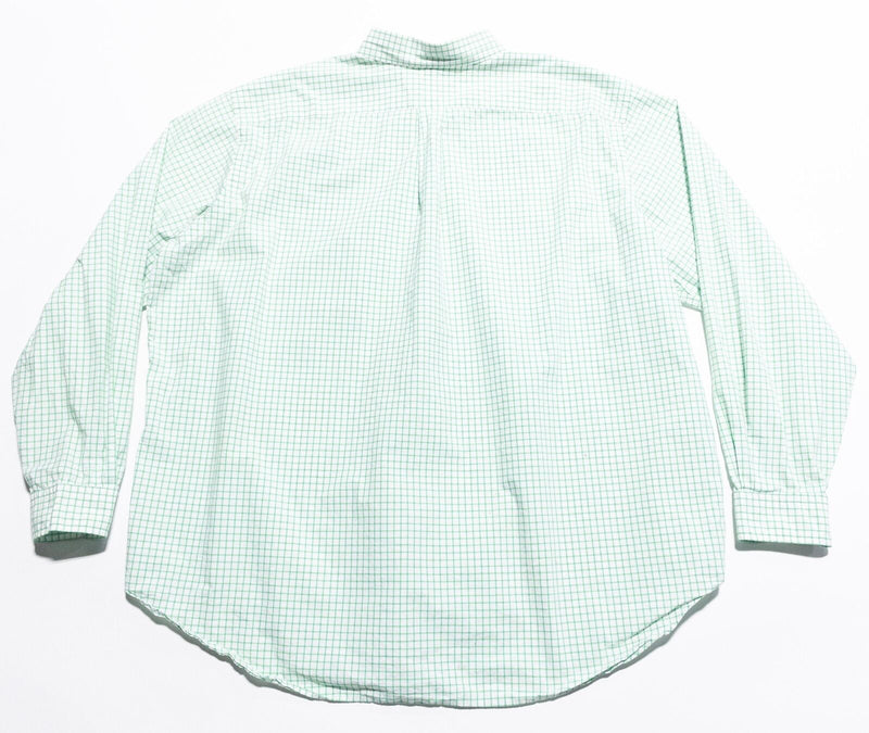 Polo Ralph Lauren 2XB Men's Shirt Button-Down Green Plaid Check 2XL Big
