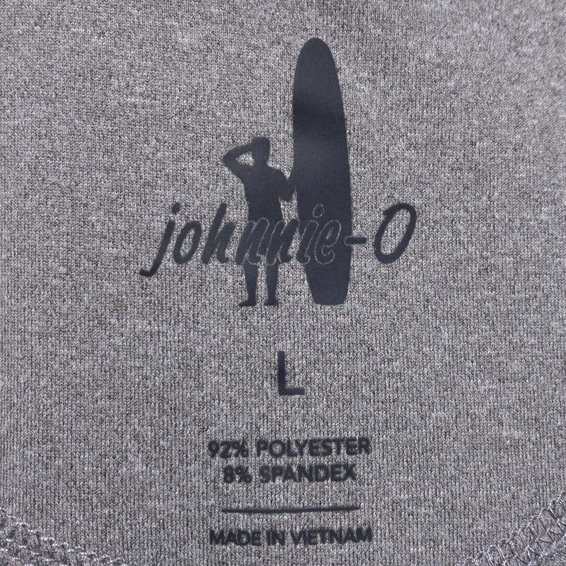 Johnnie-O 1/4 Zip Jacket Men's Large Stretch Wicking Gray Cushman & Wakefield