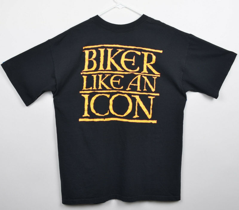 Vintage 1993 Paul McCartney Men's New World Tour Biker Like an Icon Band T-Shirt
