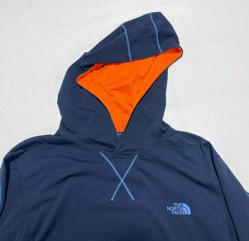 The North Face FlashDry XD Reactor Hoodie Navy Blue Wicking Stretch Men's Large