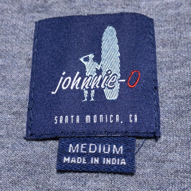 Johnnie-O Sweatshirt Men's Medium Whistling Straits Golf Sully 1/4 Zip Blue