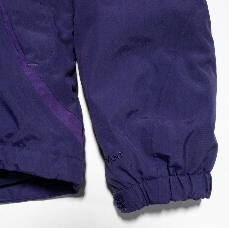 The North Face Women's XS Hyvent 3-in-1 Jacket Purple Full Zip Hooded