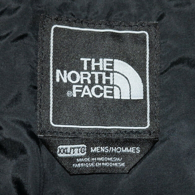 The North Face HyVent Shell Jacket Solid Black Full Zip Ski Outdoor Men's 2XL