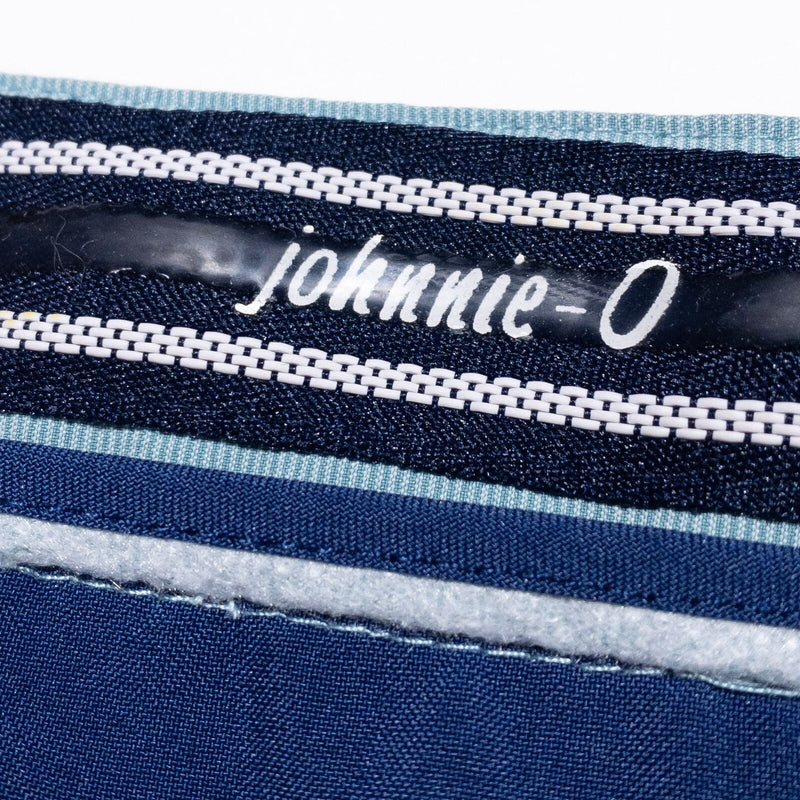 johnnie-O Golf Shorts Men's 36 Blue Wicking Stretch Polyester Casual Calcutta