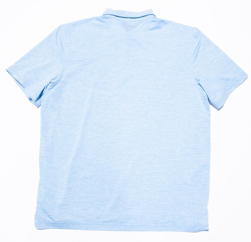 Vineyard Vines Performance Polo XL Men's Shirt On-The-Go Sankaty Wicking Blue