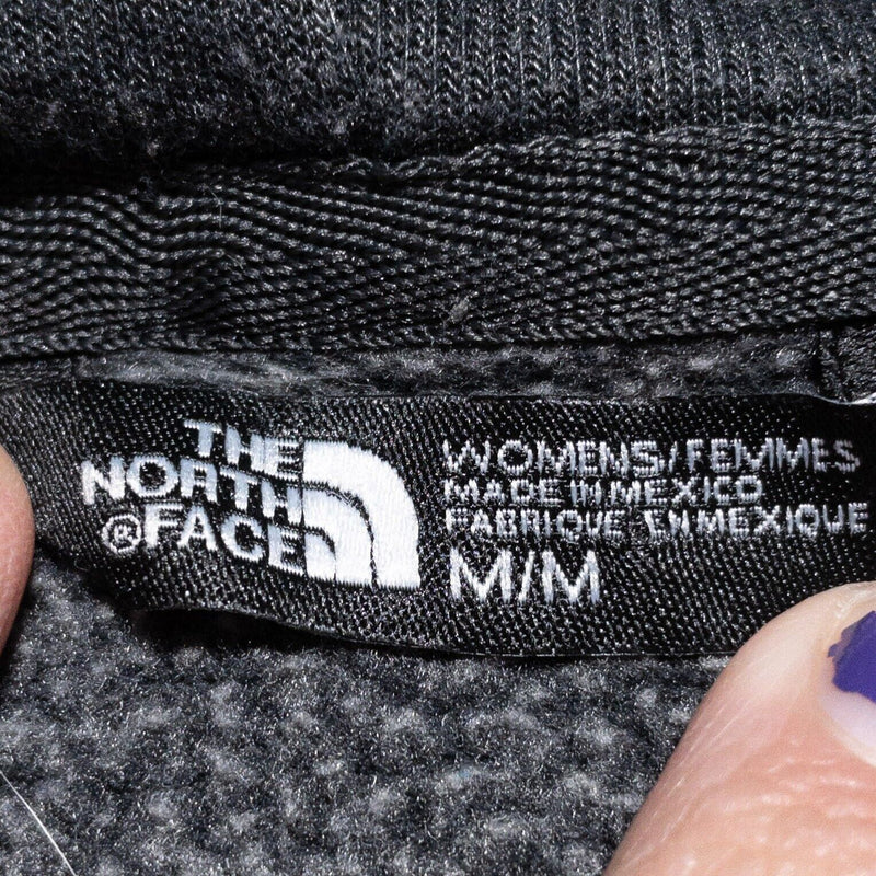 The North Face Hoodie Women's Medium Bear Mountain Pullover Sweatshirt Gray TNF