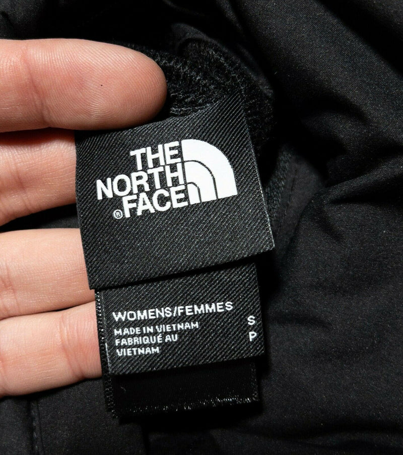 The North Face Women's Merriewood Reversible Jacket Small Black Sherpa TNF Small