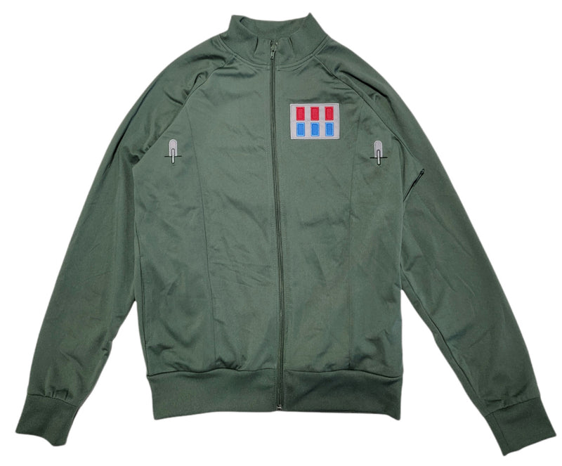 Star Wars Grand Moff Tarkin Jacket Green Full Zip ThinkGeek Men's Small