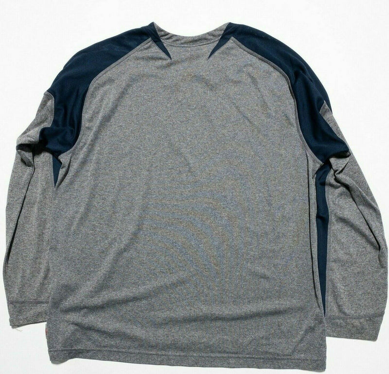 Cal Berkeley Shirt Men's XL Nike Team Fit Dry Heather Gray Warm-Up Pullover