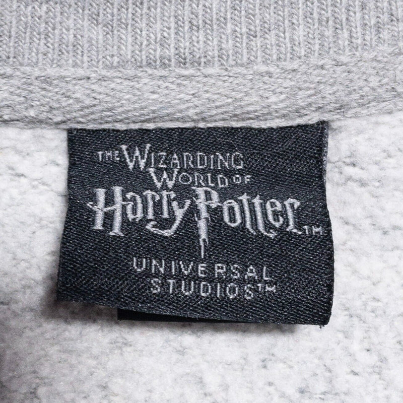 Harry Potter Slytherin Sweatshirt Adult Large Pullover Universal Studios Gray