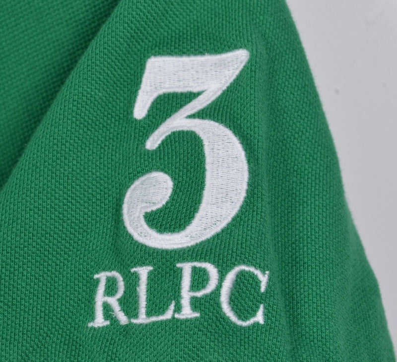 Polo Ralph Lauren Men's 4XLT Tall Big Pony Green Crest Summer Classic Polo Shirt