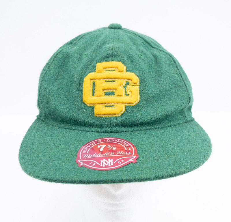 Green Bay Packers Mitchell & Ness Hat 7 5/8 Fitted Low Profile Wool Hat Green