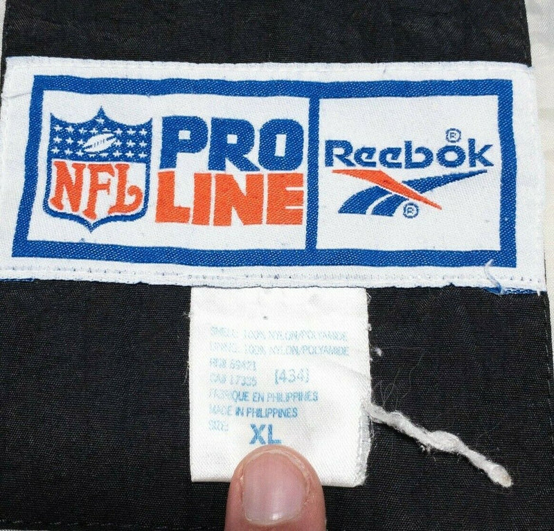Green Bay Packers Reebok Pro Line Vintage 90s Windbreaker Jacket Men's XL