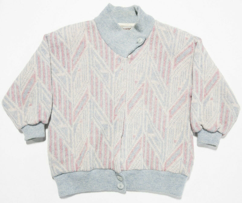 Tundra Canada Men's Medium Wool Lined Knit Full Zip Vintage Heavyweight Sweater