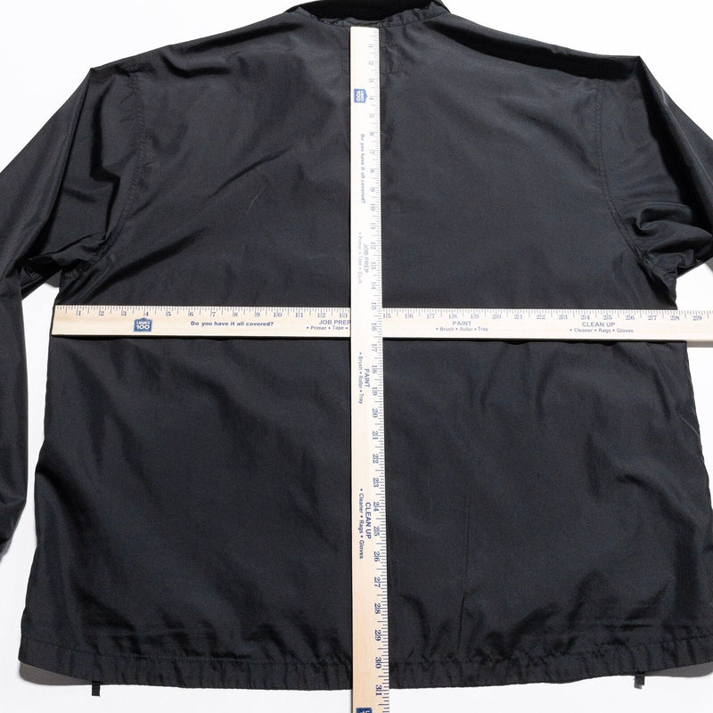 5.11 Tactical Windbreaker Jacket Men's 2XL Solid Black Full Zip Lightweight