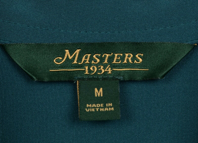 Masters 1934 Men's Sz Medium Augusta National Berckmans Member Green Golf Shirt