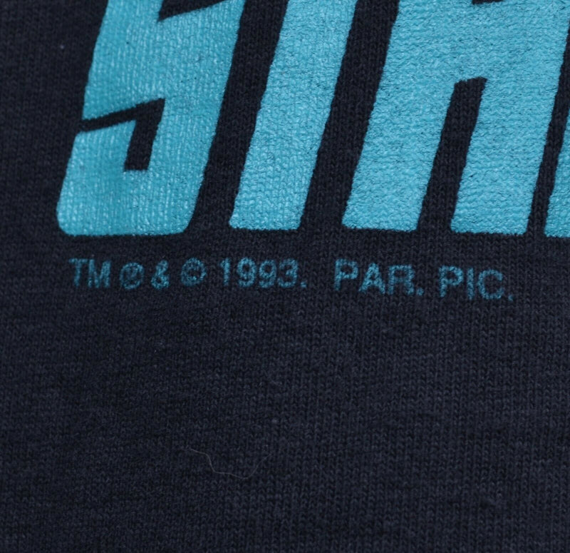 Vtg 1993 Star Trek Men's Sz XL Deep Space Nine Movie Sci-Fi Graphic Shirt