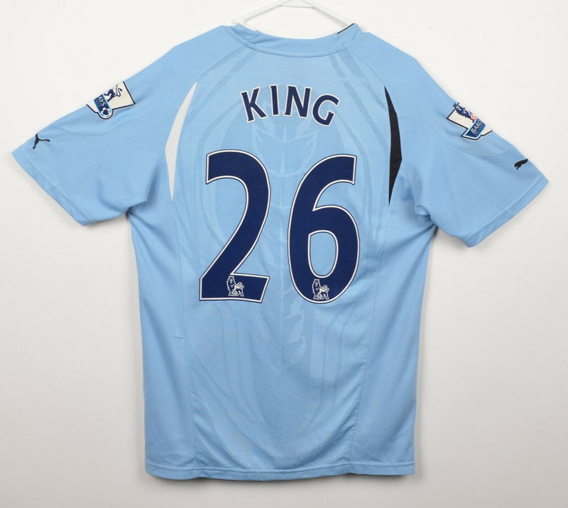Tottenham Hotspur Men's Medium Ledley King 26 Puma Blue Soccer Football Jersey