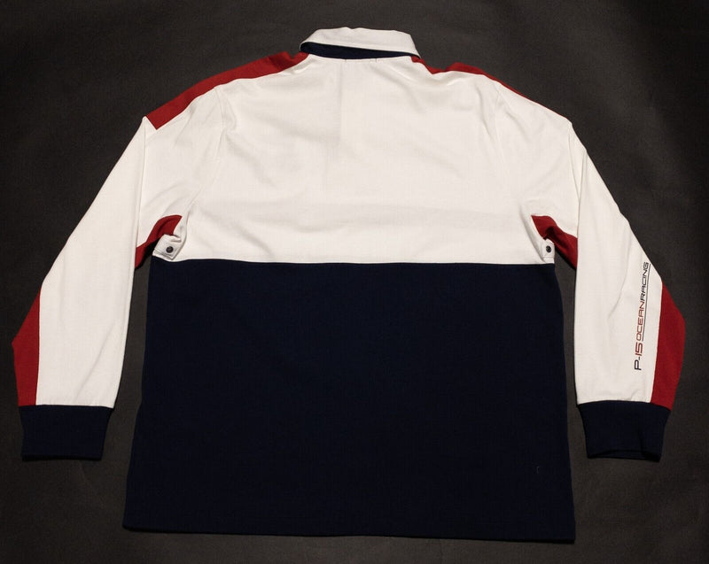 Polo Ralph Lauren Rugby Polo Men's 2XL Polo Offshore Sailing Team Red White Navy