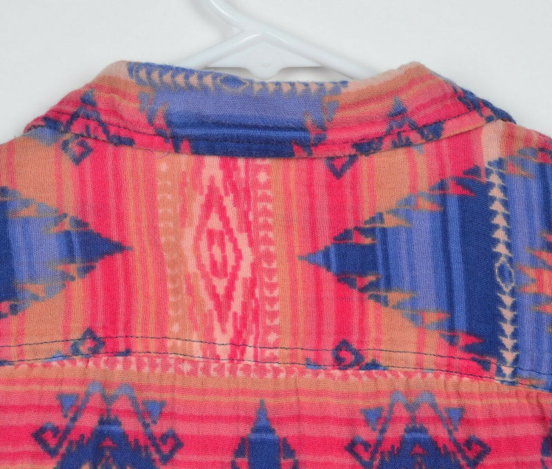 Denim & Supply Ralph Lauren Men's Sz Medium Regular Fit Aztec Striped Shirt