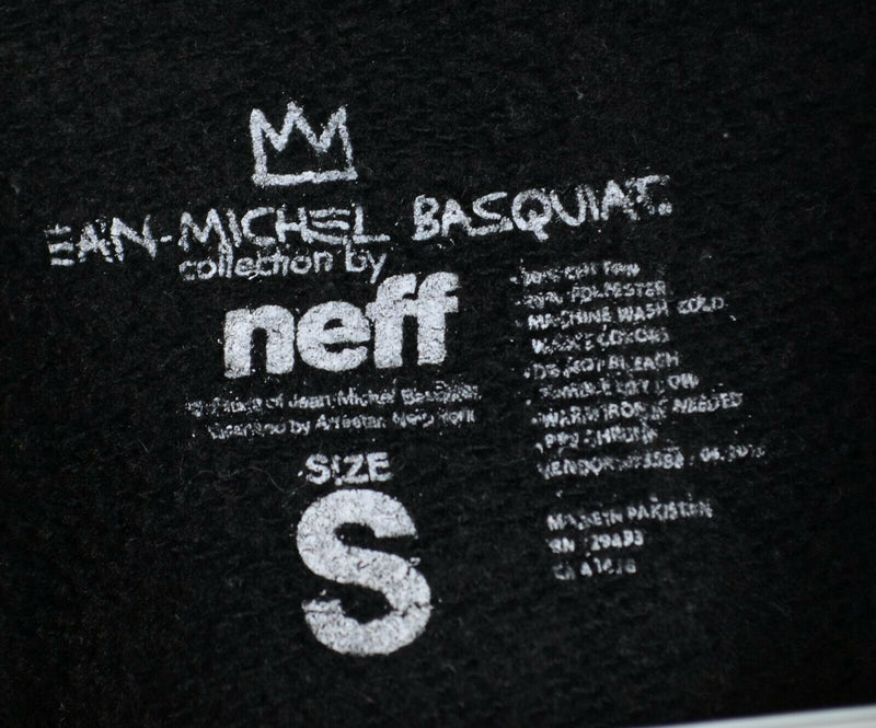 Jean Michel Basquiat x Neff Men's Small Artist Sugar Ray Robinson Crown Hoodie