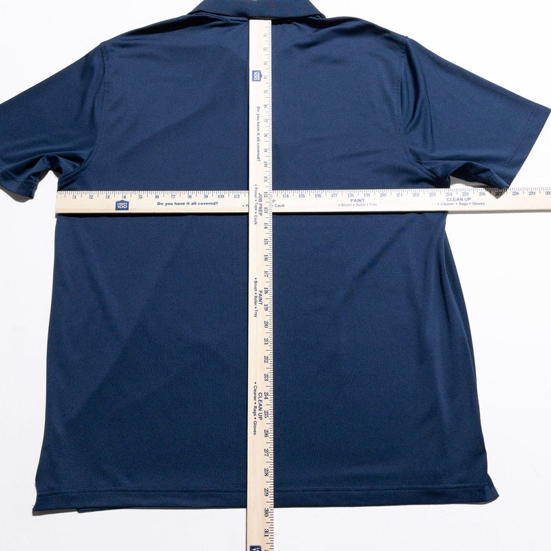 Walter Hagen Golf Polo Shirt Men's XL USA Flag Folds of Honor Blue Wicking
