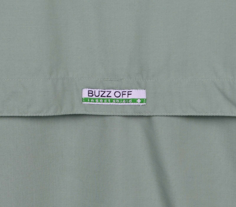 Buzz Off Men's Sz 2XL ExOfficio Insect Shield Vented Fishing Hiking Shirt