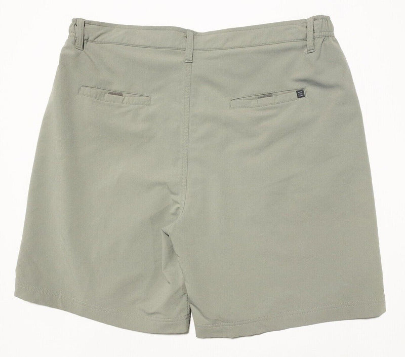 Free Fly Shorts XL Men's Hybrid Bamboo Blend Gray Wicking Quick Dry Pockets