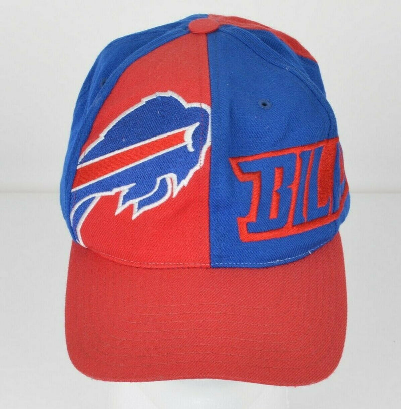 Vtg 90s Buffalo Bills Men One Size American Needle Wool Colorblock Snapback Hat