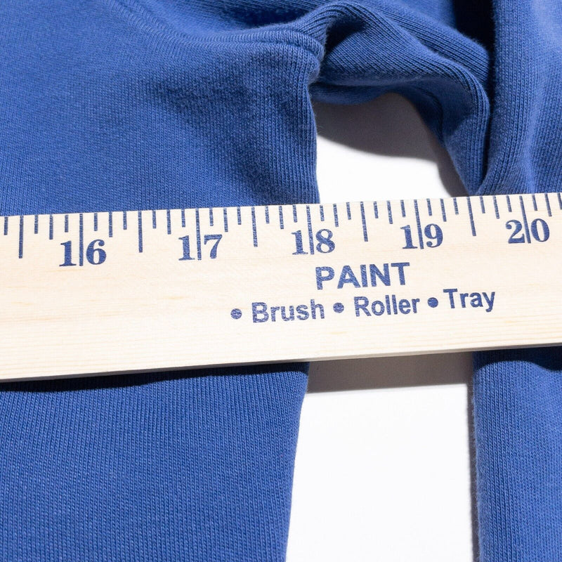 Bobby Jones Masters Women's Medium 1/4 Zip Sweatshirt Golf Blue Zip Sleeve