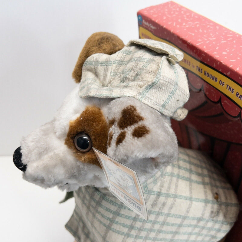 Wishbone Dog 12" Plush 1996 Toy Vintage Sherlock Holmes Jack Russell Terrier PBS
