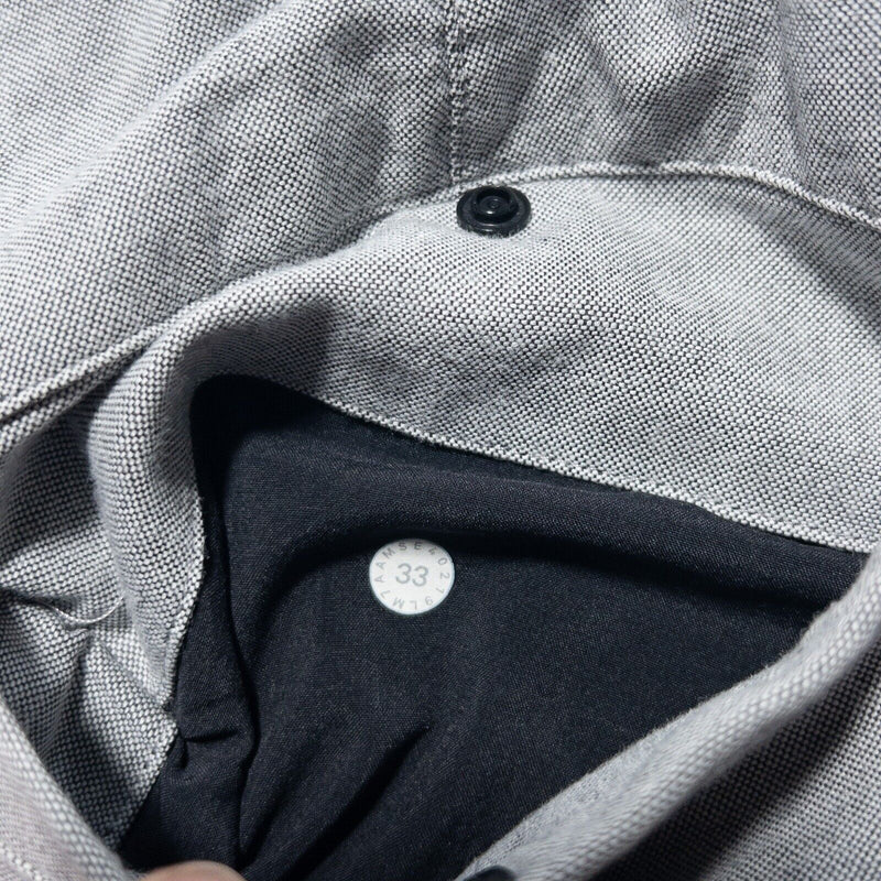 Lululemon Men's Shorts 33 Gray 10" Inseam Zipped Pocket Chino Bermuda ABC