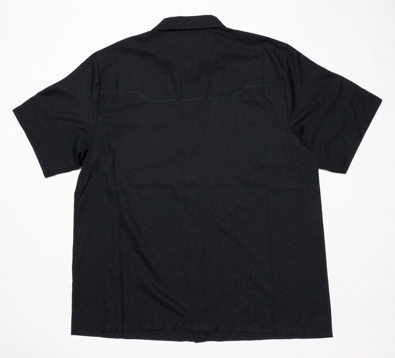 New York Jets Reebok Shirt 2XL Mens Short Sleeve Button-Front NFL Coach Sideline