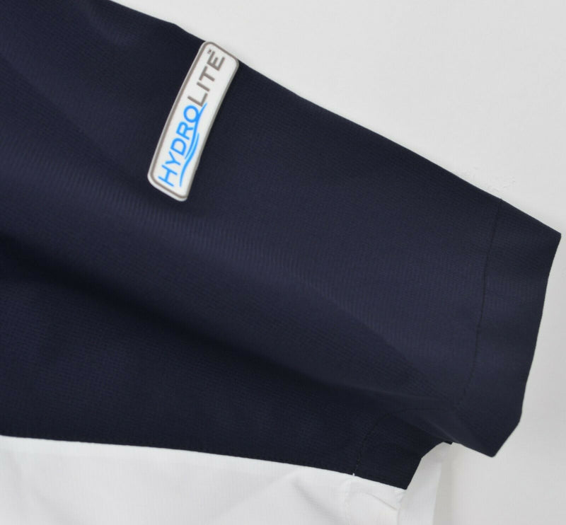 FootJoy DryJoys Men's Sz XL HydroLite Navy Blue Waterproof RainShirt Jacket
