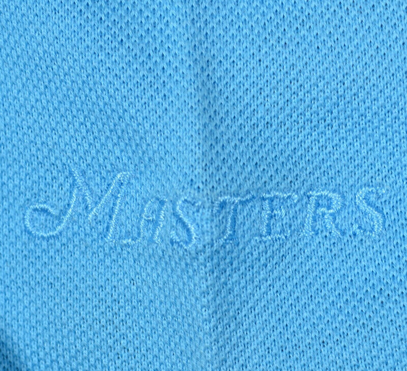Masters Collection Ladies XL Solid Light Blue Pima Cotton Golf Polo Shirt