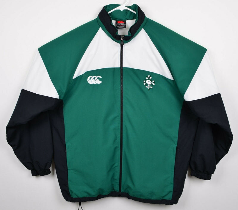 Canterbury of New Zealand Men's XL IRFU Irish Rugby Football Union Green Jacket