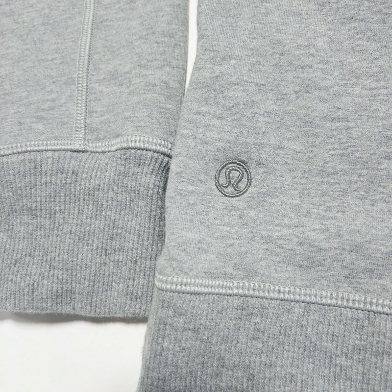 Lululemon Men's XL Heather Gray Athleisure Stretch Pullover Hoodie Sweatshirt