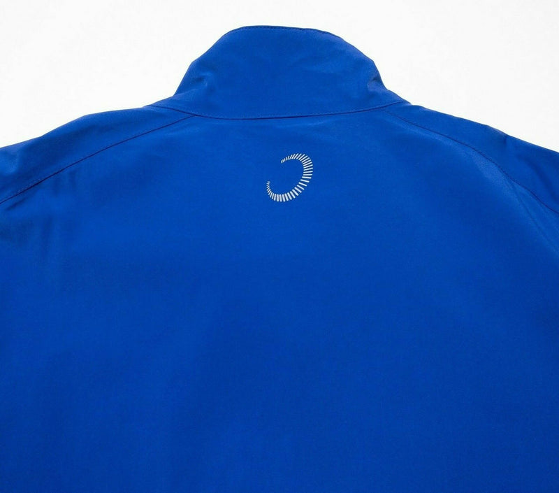 Zero Restriction Tour Series Gore-Tex Windshirt Golf Jacket Blue Men's XL