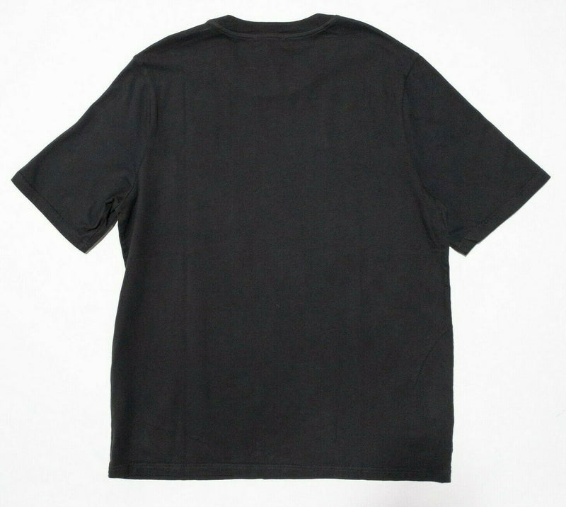 Carbon 2 Cobalt T-Shirt Medium Men's Short Sleeve Pocket Dark Gray Pullover