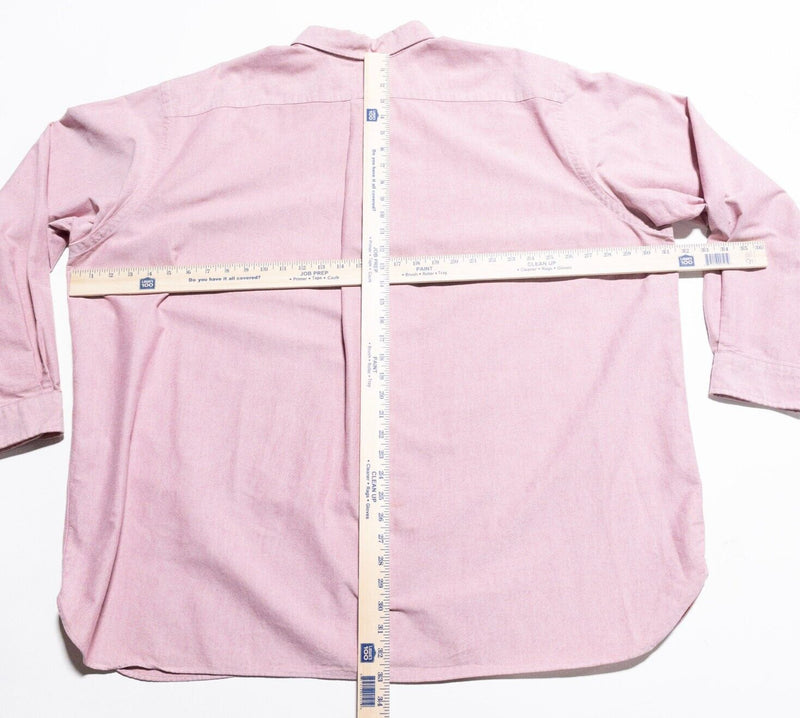 Polo Ralph Lauren Shirt Mens 3XB Big Classic Fit Oxford Pink Button-Down 3XL Big