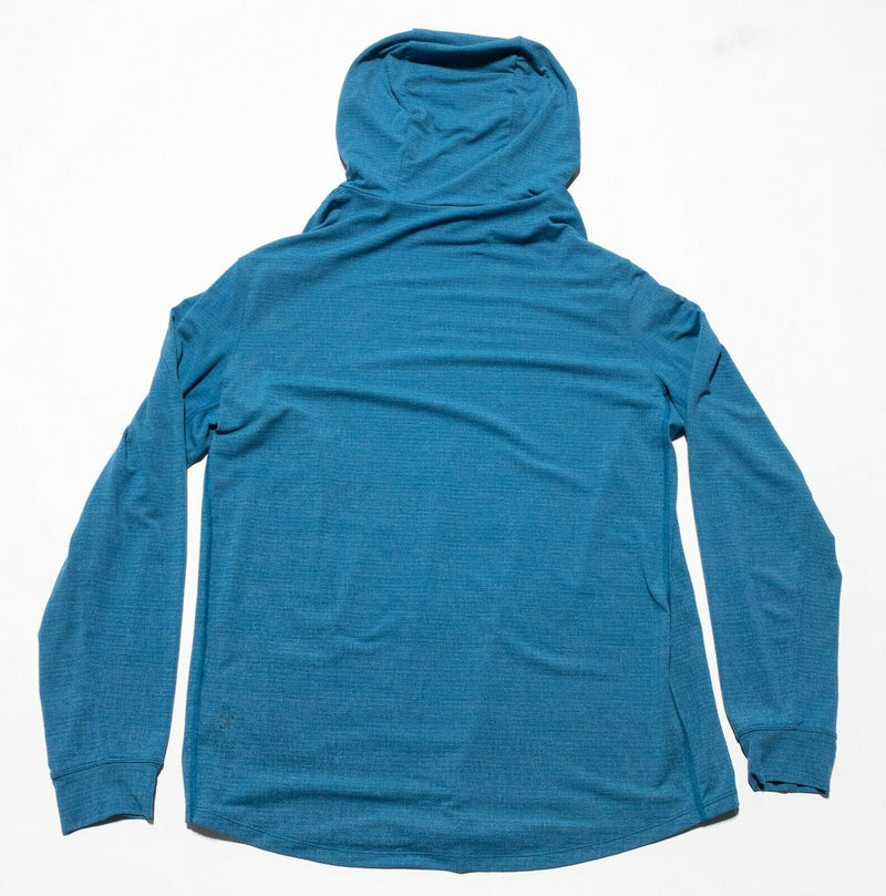 Lululemon Hoodie Lightweight Wicking Men's XL? Teal Blue Pullover Athleisure