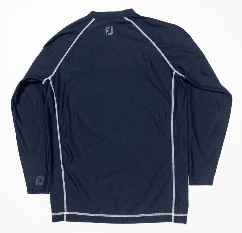 FootJoy Thermal Base Layer Large Men's Navy Blue Golf Long Sleeve Wicking