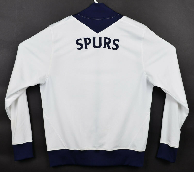 Tottenham Hotspur UA Men's Large Regular Under Armour White Navy Track Jacket