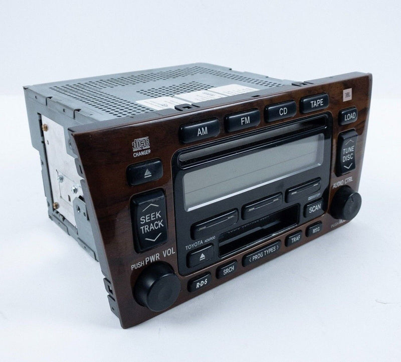 2000-04 Toyota Avalon CD Cassette Player Radio OEM JBL 09350209 Wood Grain