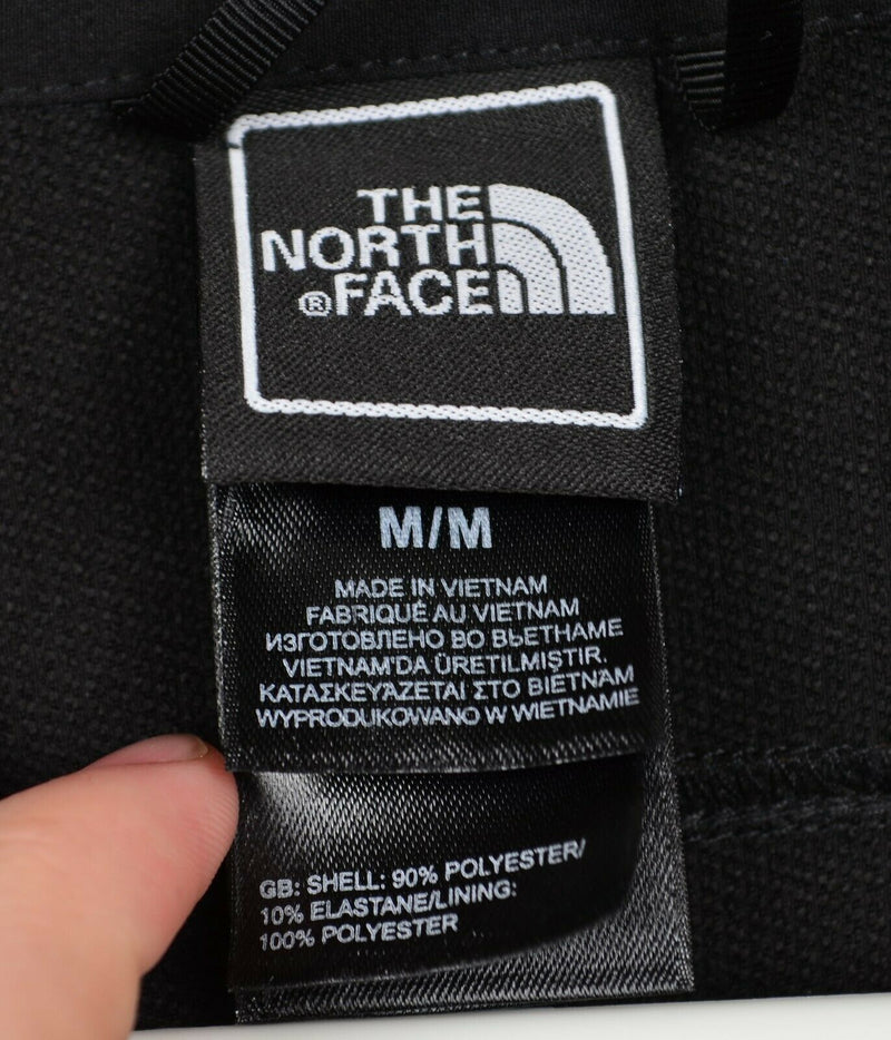 The North Face Men's Medium Nimble Solid Black Full Zip TNF Softshell Vest