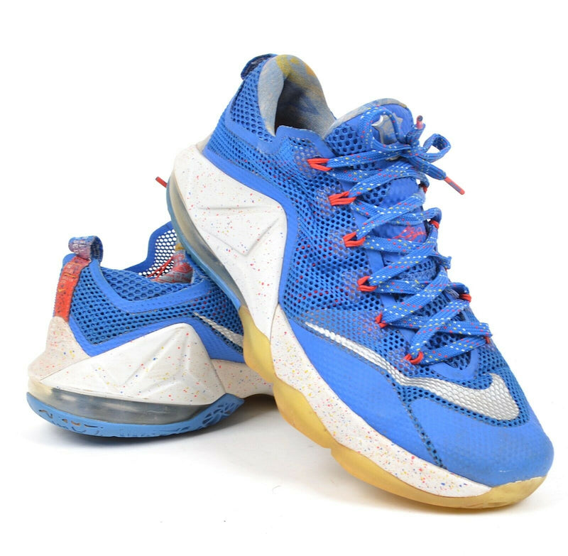 Nike LeBron XII Men's 10.5 Low "Rise" Limited Cobalt Shoes 812560-406