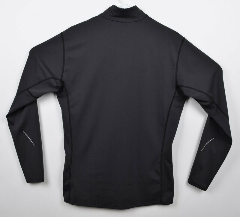Arc'Teryx Men's Sz Large Half Zip Gray/Black Hiking Pullover Lightweight Jacket